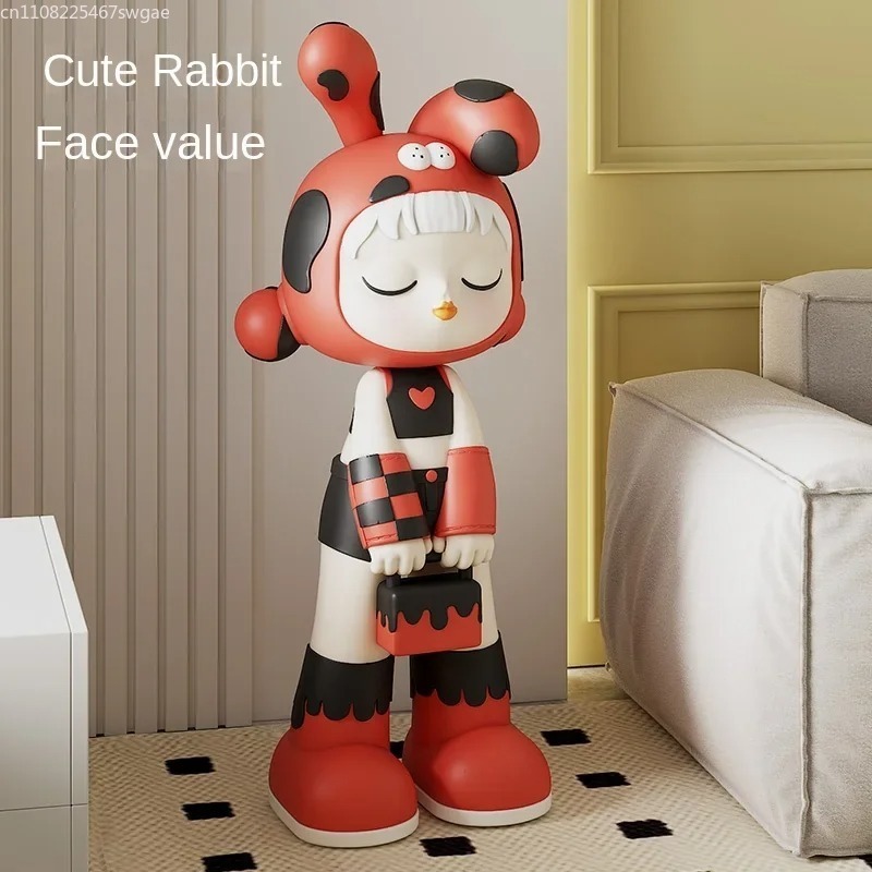 Resin Crafts - Figurka dziewczyny z kreskówki, model postaci