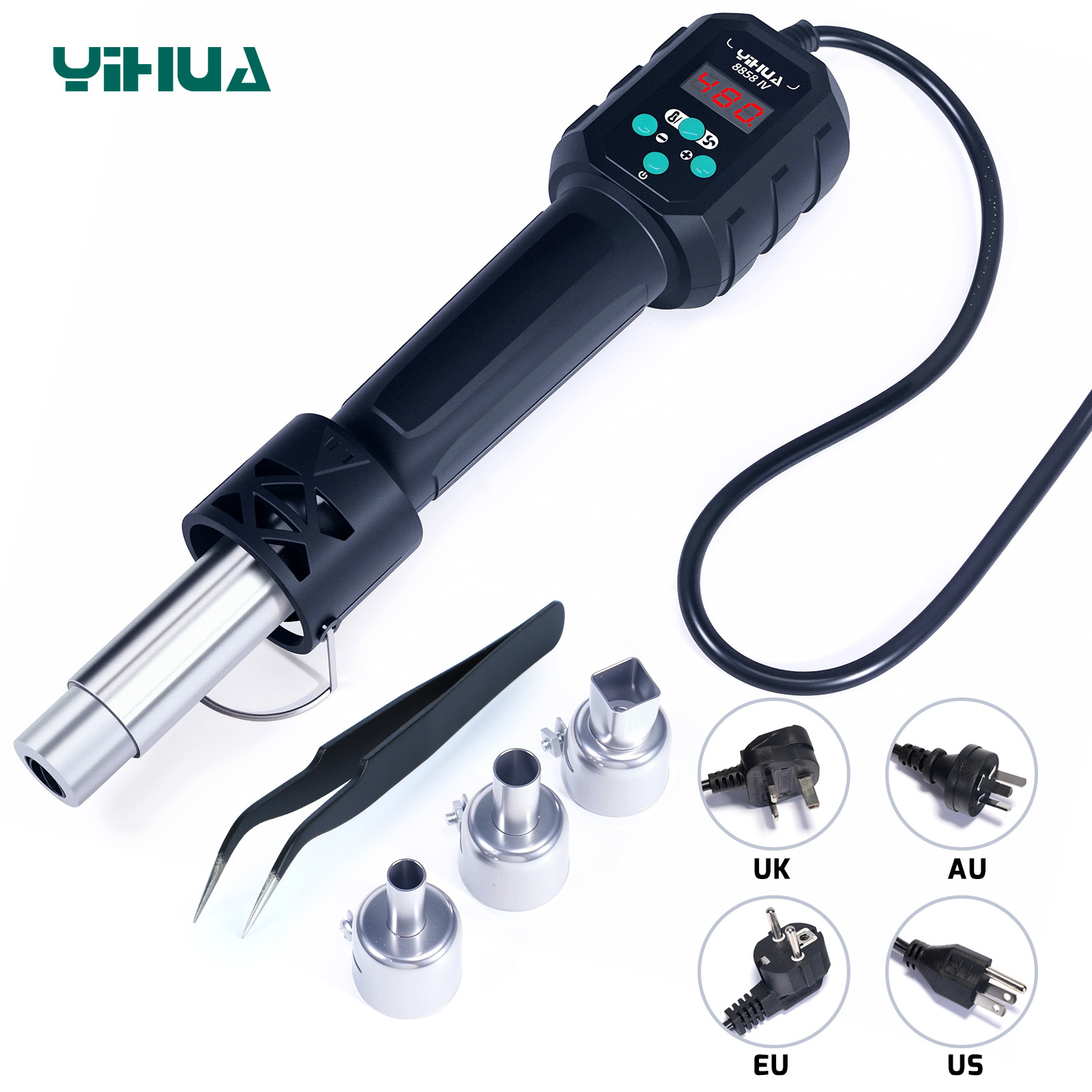 Heat Gun Small - YIHUA gorąca wiatrówka z regulacją temperatury