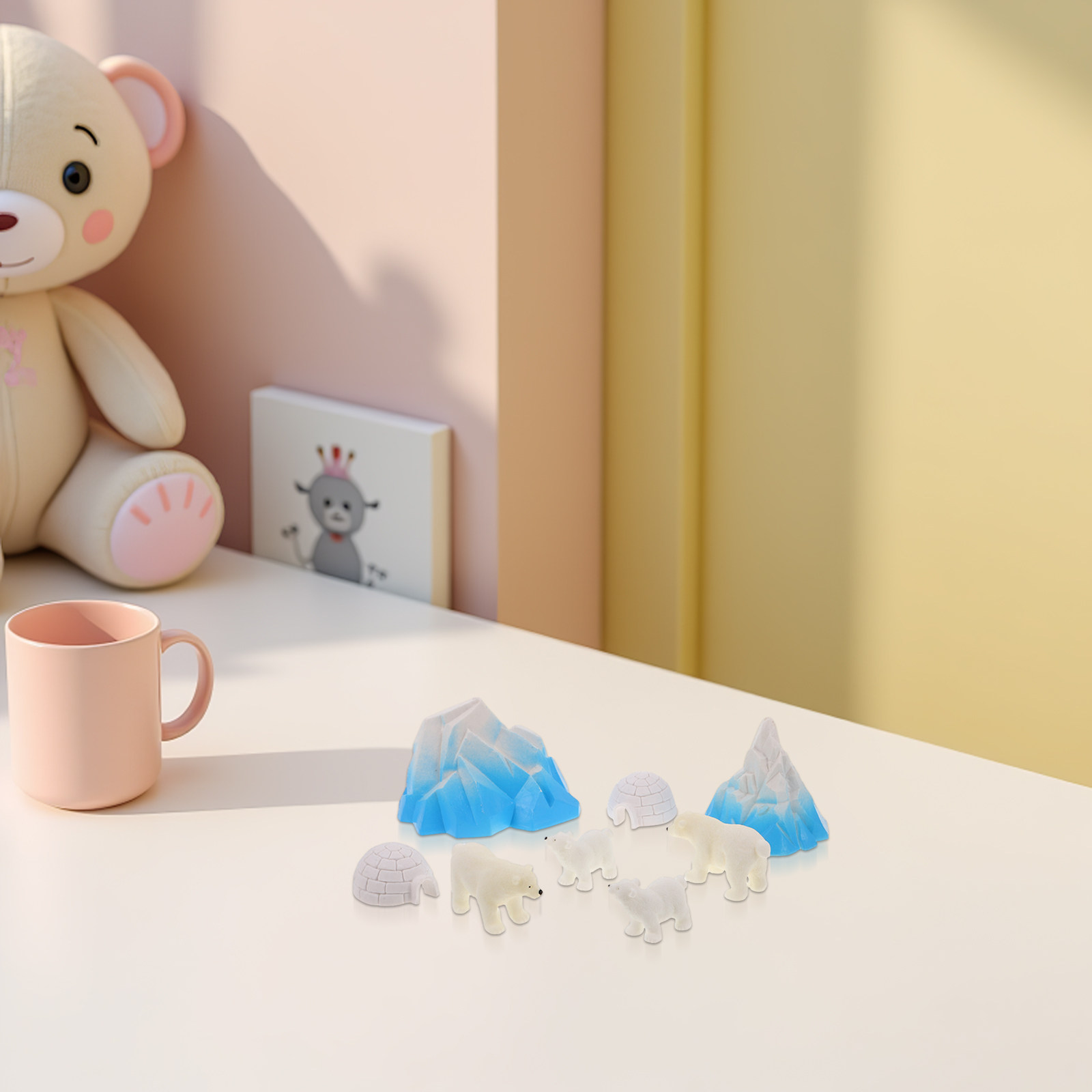 8 szt. miniaturowych żywicznyc – Resin Crafts recenzja i cena