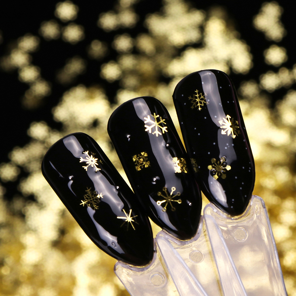 1 pudełko z wydrążonymi złotym – Gold Foil Flakes recenzja i cena