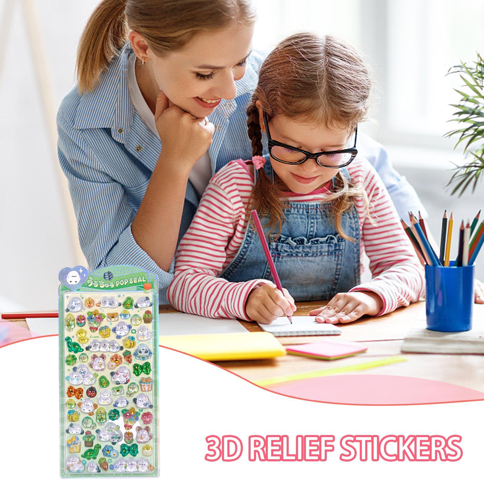 Uroczy Zestaw Naklejek 3D Brok – Resin Glitter Pack recenzja i cena