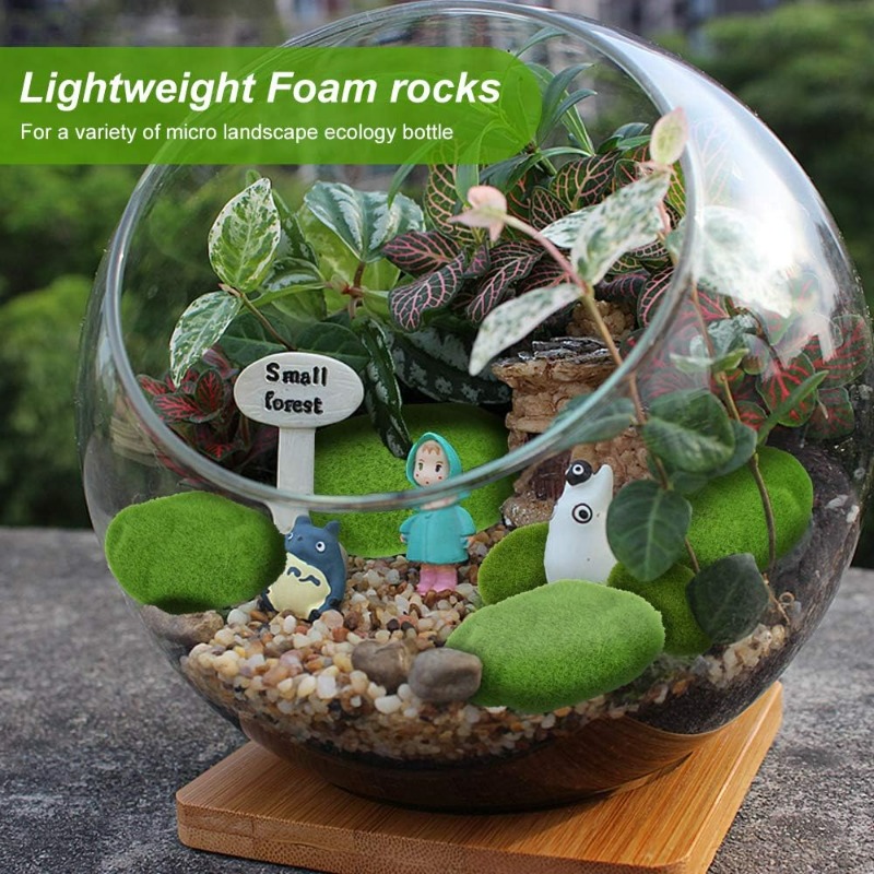 50/5 SZT. Sztuczne piankowe ka – Terrarium Moss Art recenzja i cena