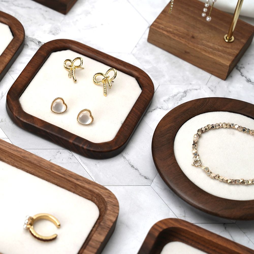 Prosta Geometryczna Drewniana  – Wood Ring Blank recenzja i cena